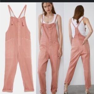 Zara Blush Pink Jumpsuit Overalls